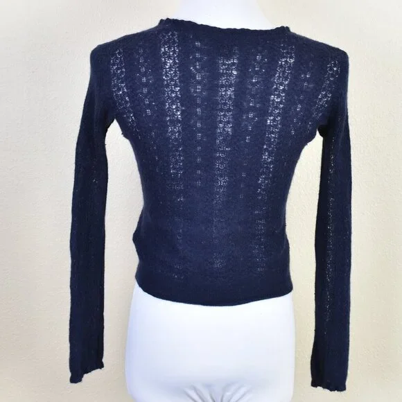 Ralph Lauren Black Label Cashmere Cardigan Tank Twin Set - S - Picture 10 of 14